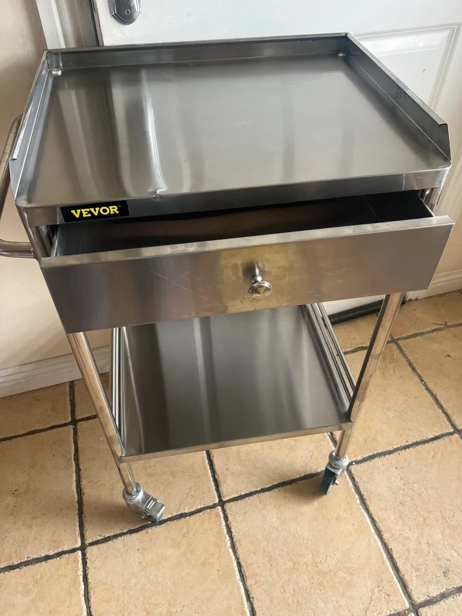 Stainless steel table - Image 2
