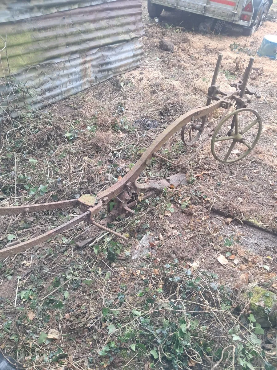 Horse Vintage  ploughs - Image 1