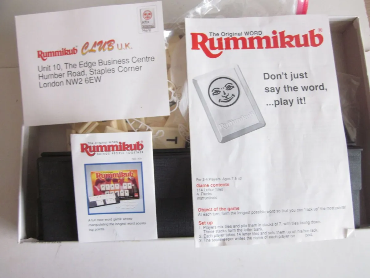 The Original Word Rummikub Board Game by Goliath 1 - Image 3