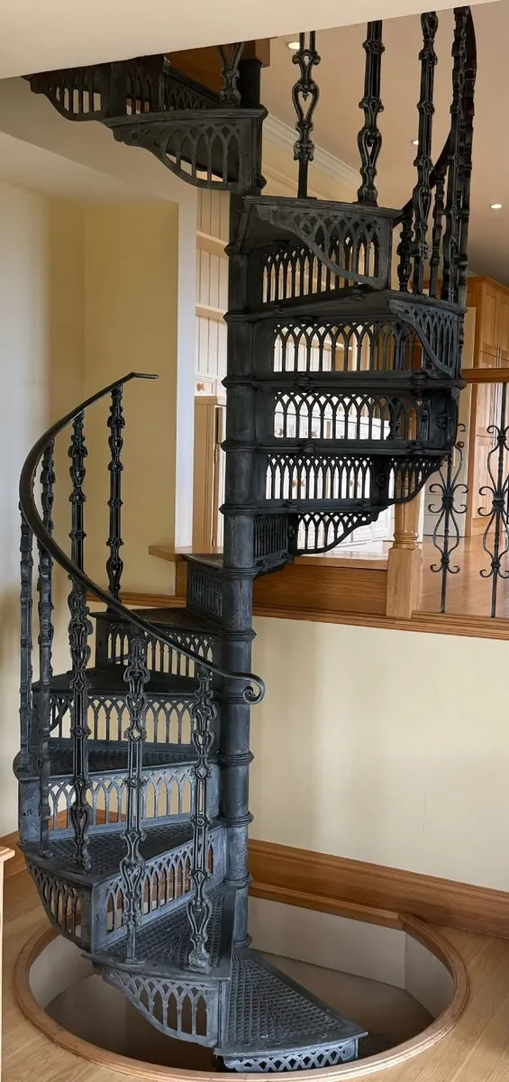 Cast Iron Spiral Stairs