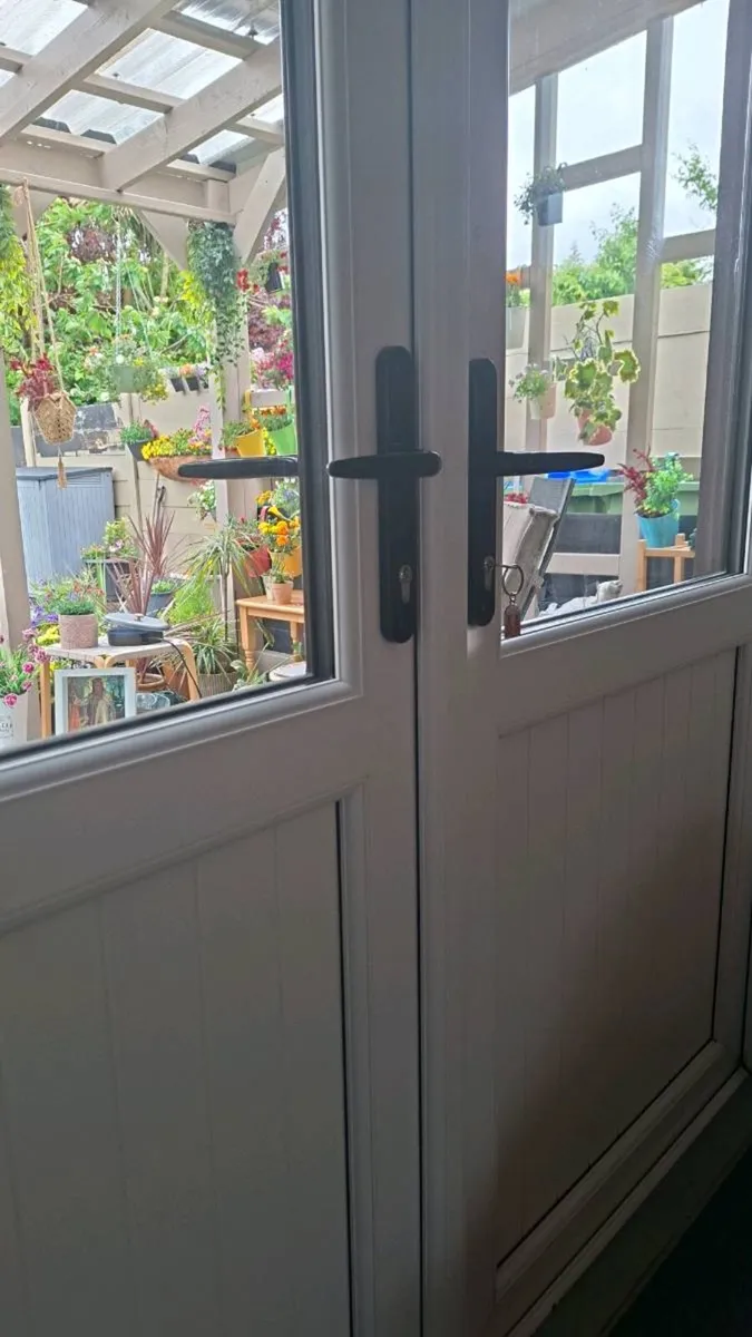 PVC French Doors - Image 1