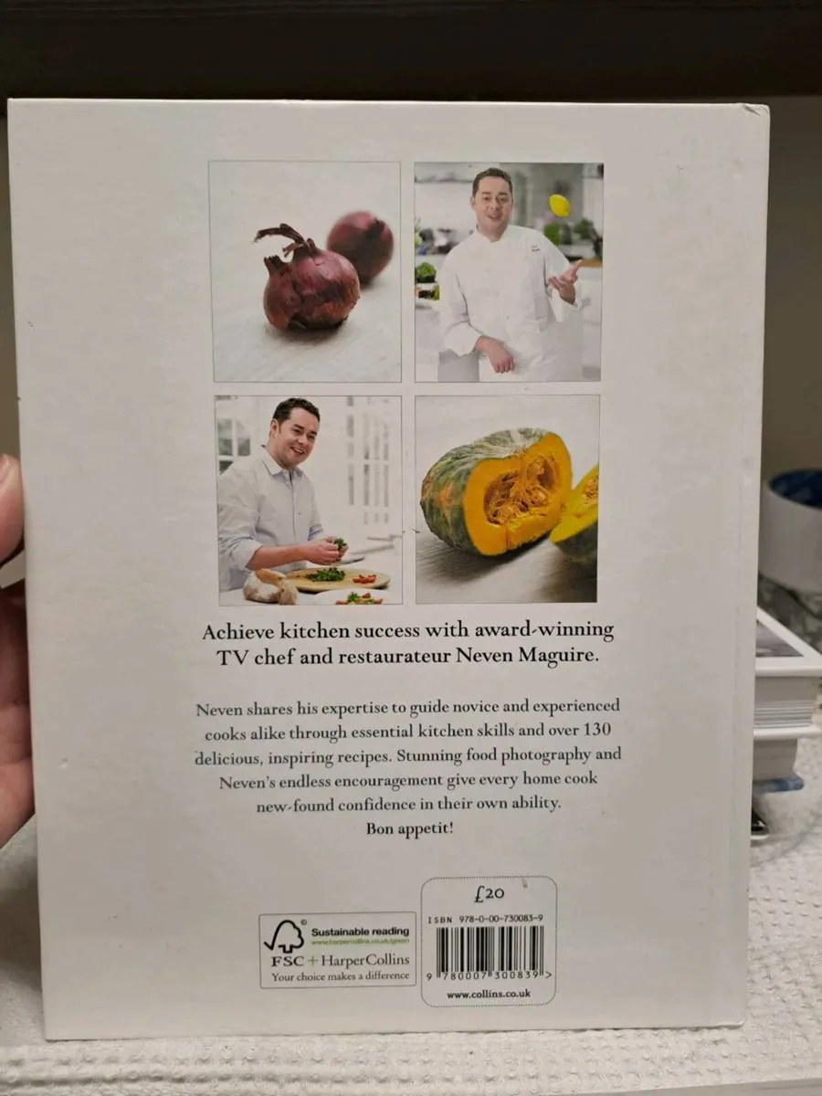 Signed 1st Ed Home Chef by Neven Maguire Hardcover - Image 2