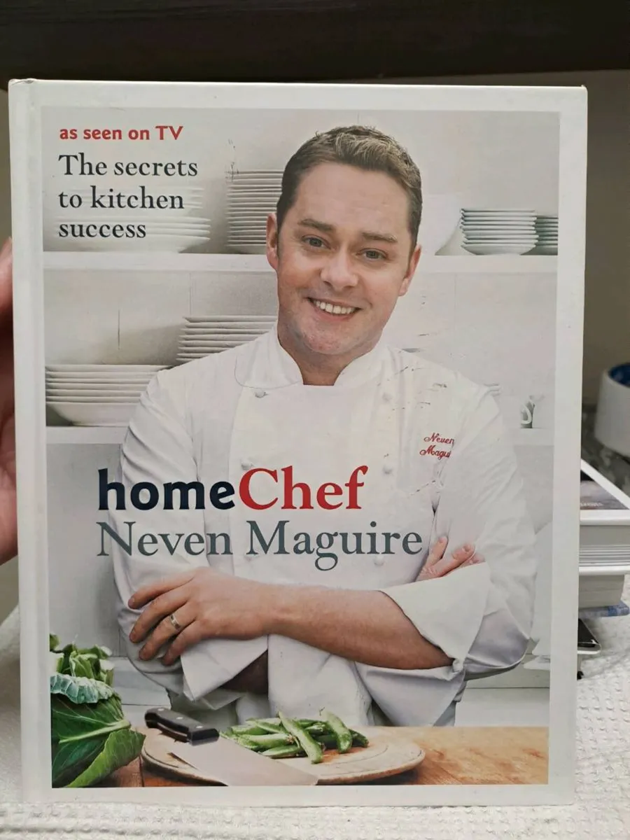 Signed 1st Ed Home Chef by Neven Maguire Hardcover - Image 1