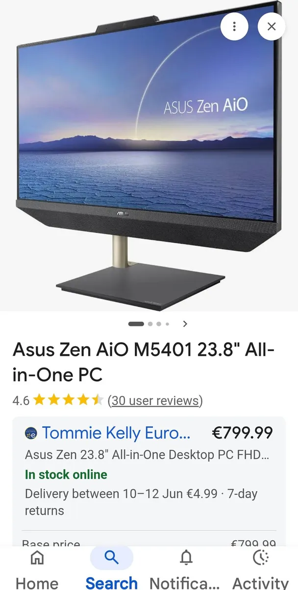 All in one Asus Zen Aio 24" - Image 4