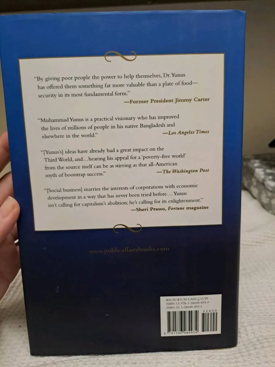 1st ed Creating a World Without Poverty - Image 2