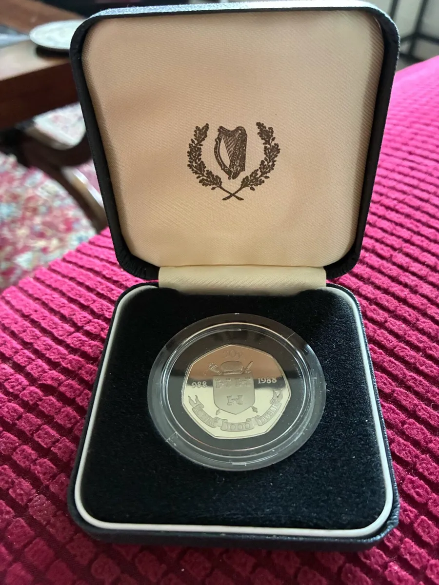 Dublin millennium Commorative 50p Coin - Image 1