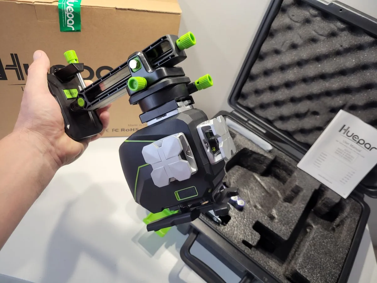 Trade Rated 3 x360° Green Laser Level self levelin - Image 2