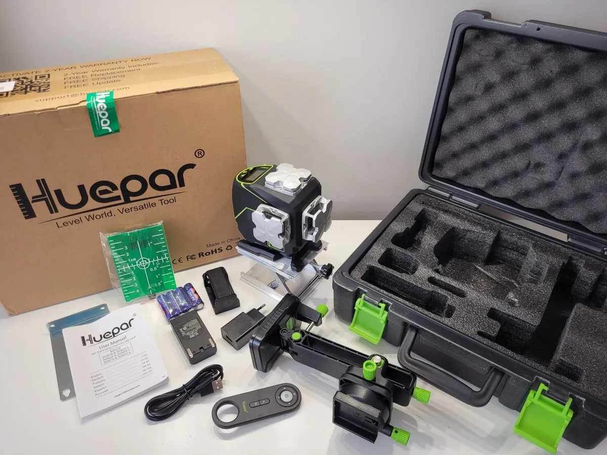 Trade Rated 3 x360° Green Laser Level self levelin - Image 4