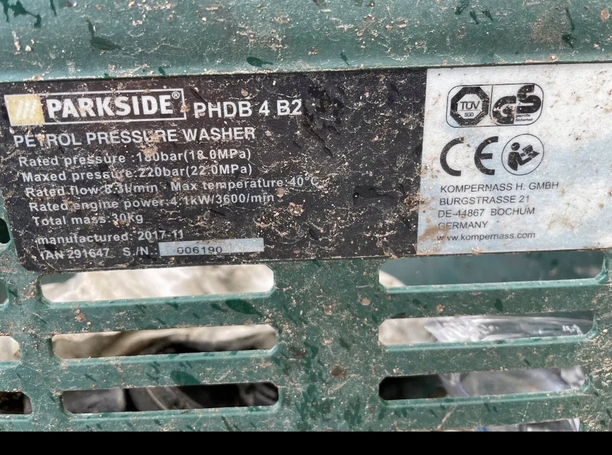 Parkside power washer - Image 3