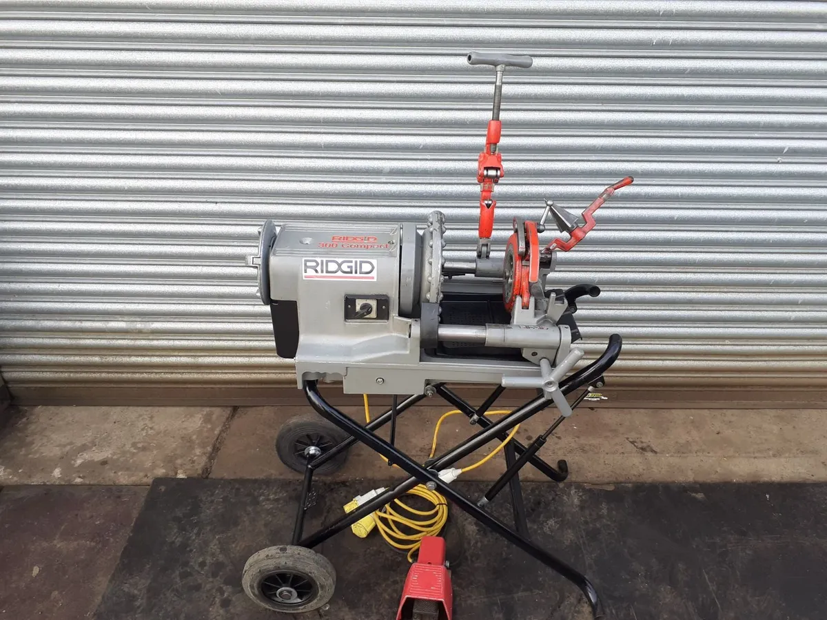 RIDGID 300 COMPACT THREADING MACHINE - Image 4
