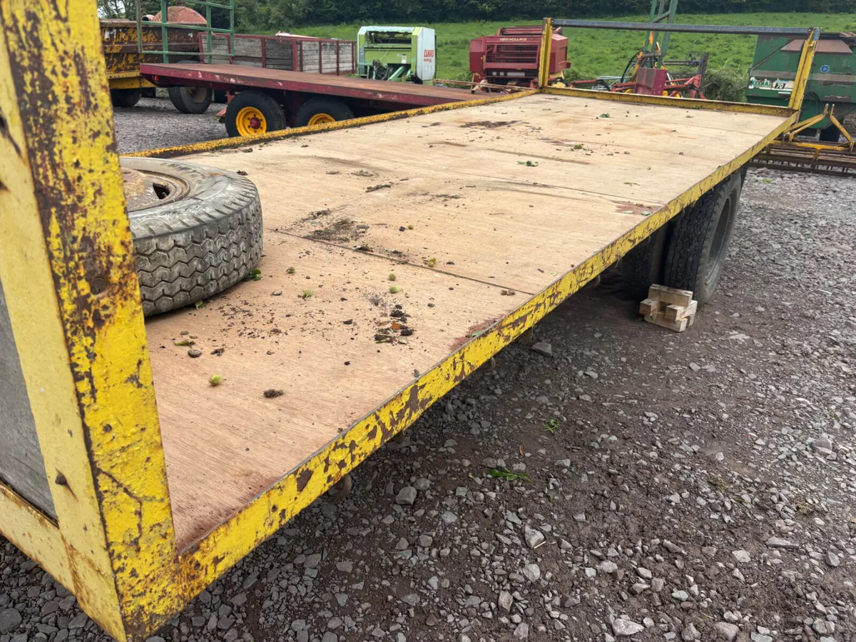 Bale  trailer 20ft x 7ft 6” - Image 3