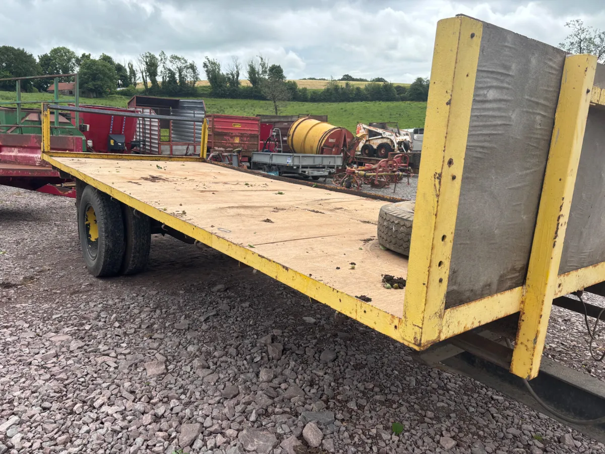 Bale  trailer 20ft x 7ft 6” - Image 1