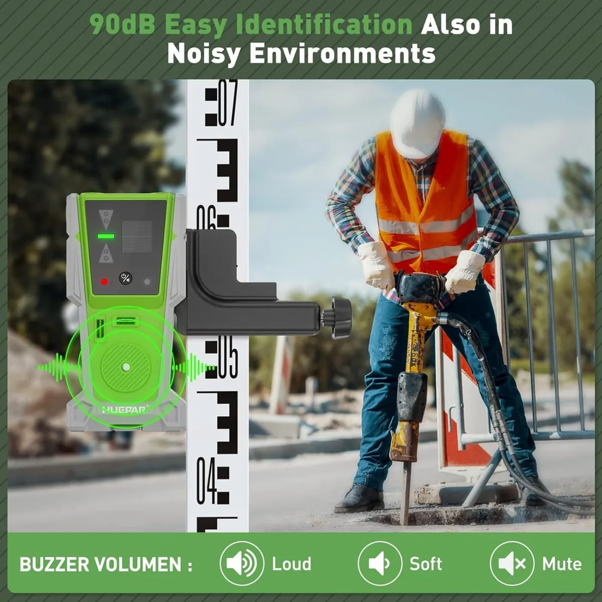 New Laser Level Receiver Detector 60m/196ft. - Image 3