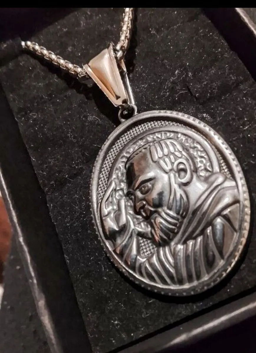 St Padre Pio Blessed Pendant - Image 2