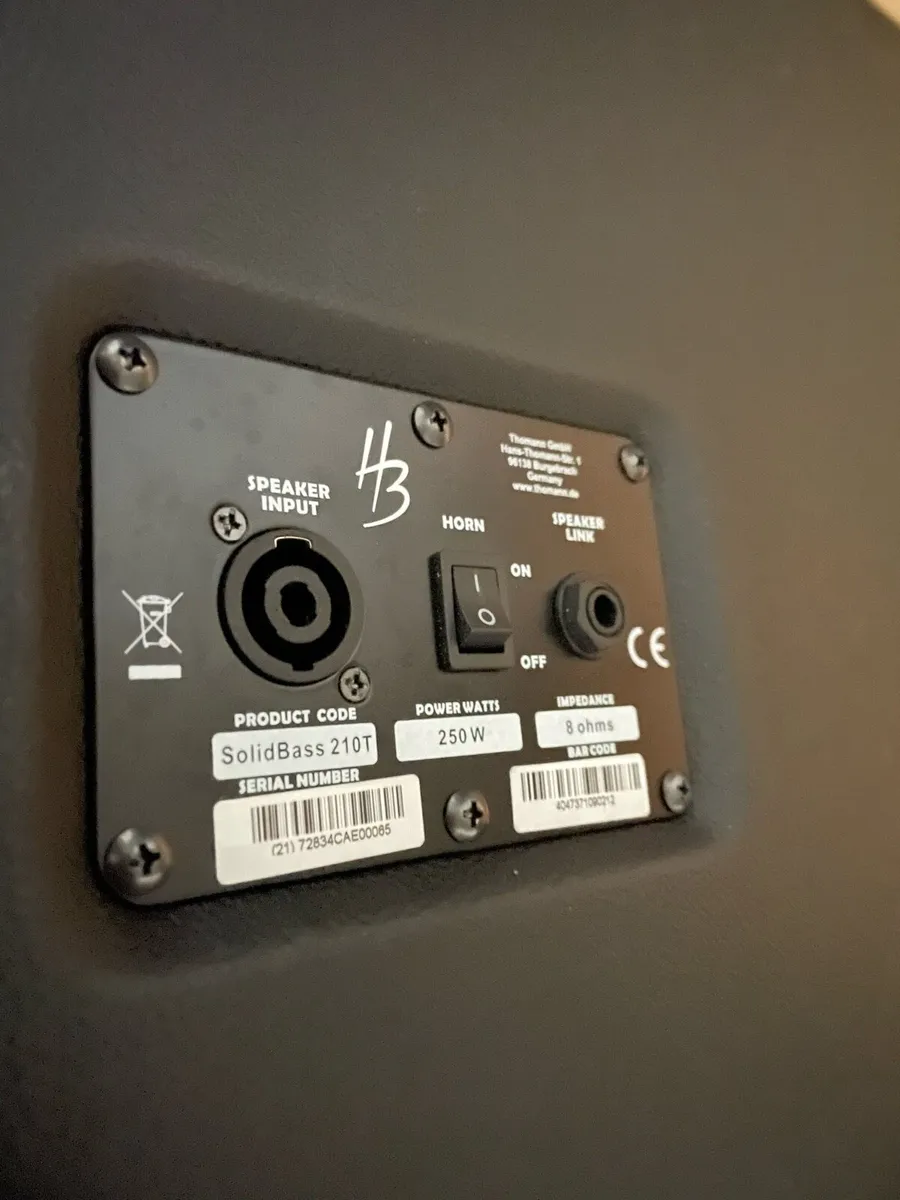 250 watt 8ohm bass cab - Image 3