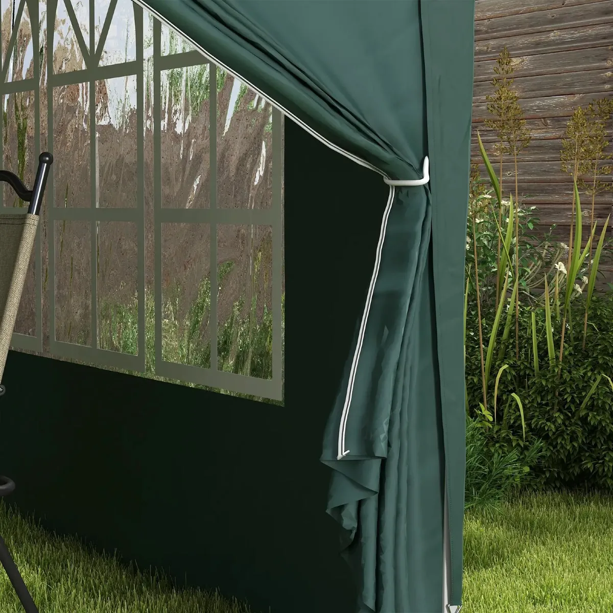 3x3m pop up gazebo with 4 side walls - Image 4