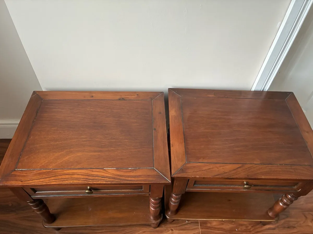 Wooden Side Tables - Image 2