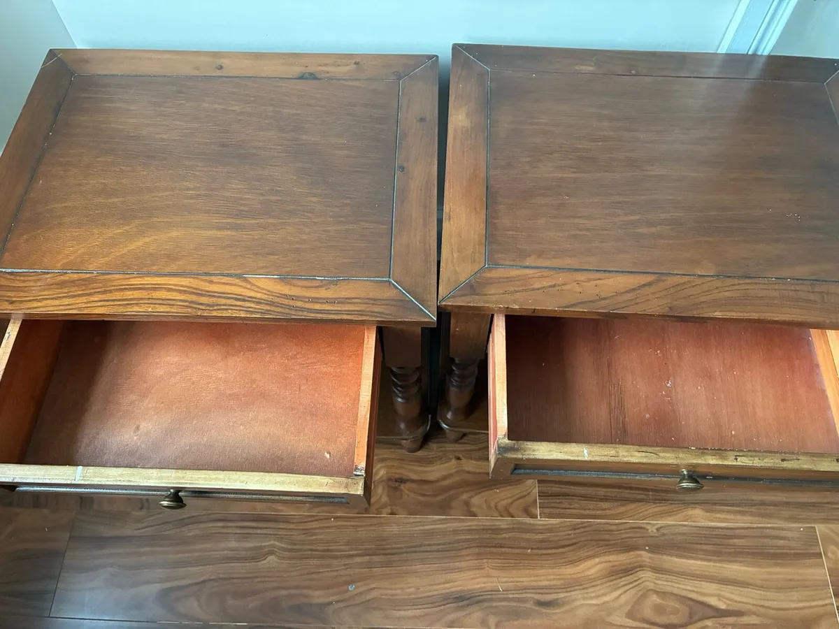 Wooden Side Tables - Image 3
