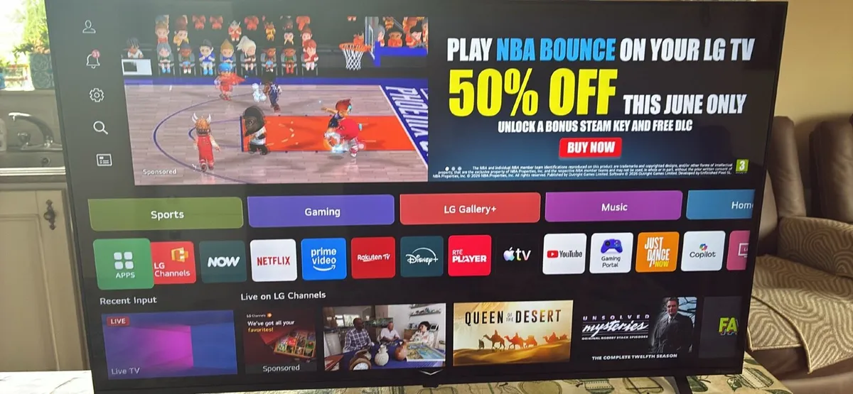 LG 43” Nano Television - Image 2