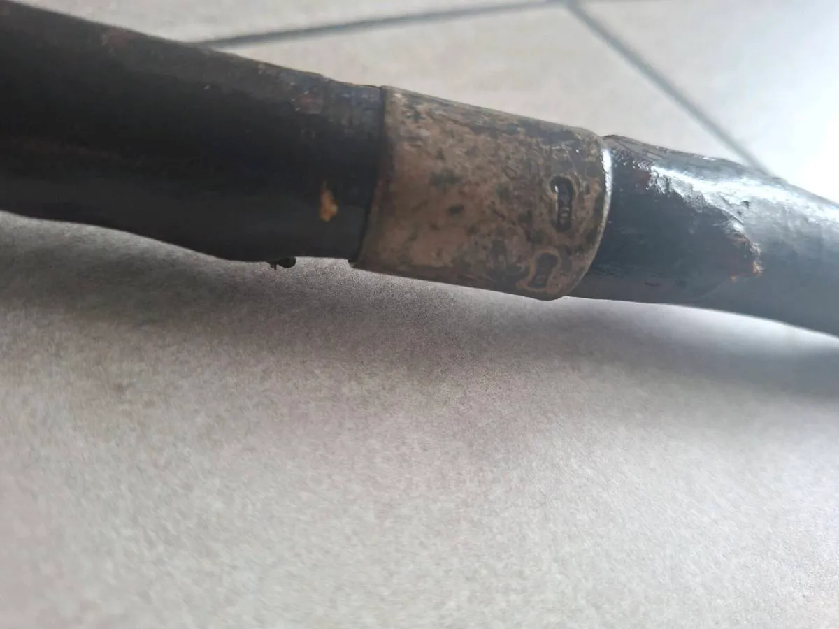 Antique Traditional Irish Blackthorn walking stick - Image 4