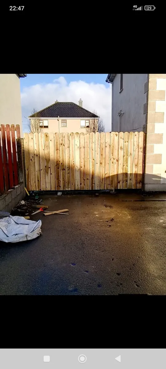 Garden fencing, Decking, Timberwork - Image 4