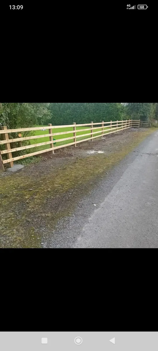 Garden fencing, Decking, Timberwork - Image 1