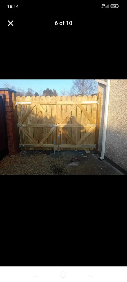 Garden fencing, Decking, Timberwork - Image 3