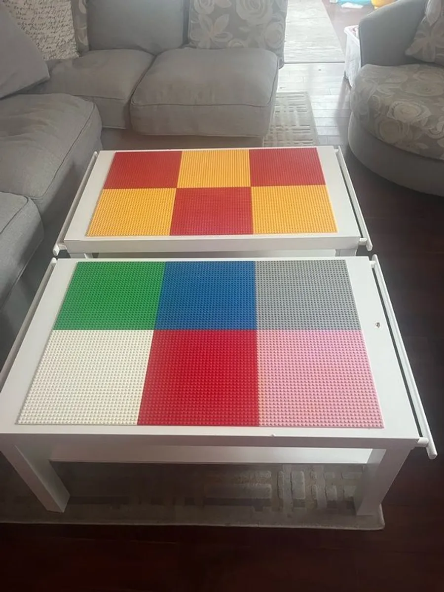 Lego Tables x 2 - Image 1