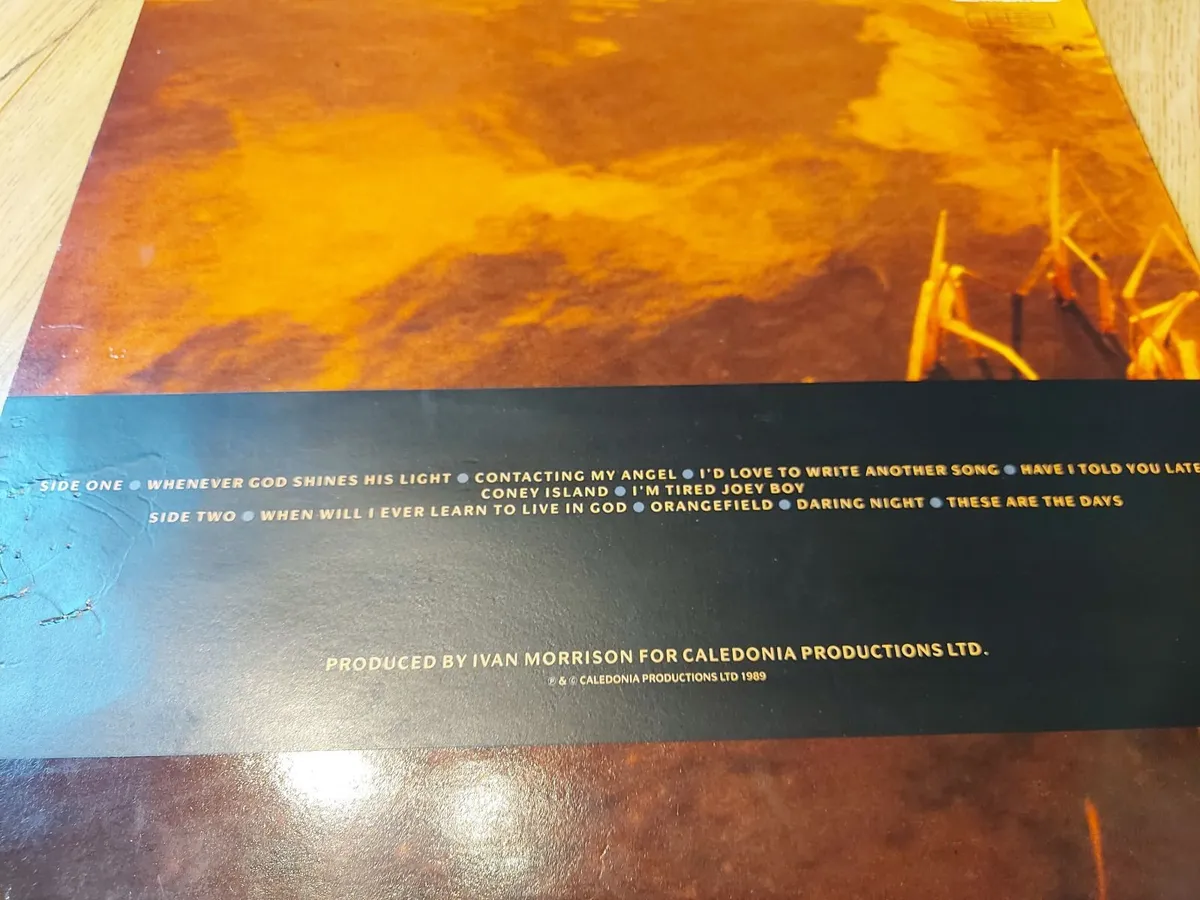 VAN MORRISON - AVALON SUNSET - VINYL RECORD - Image 2