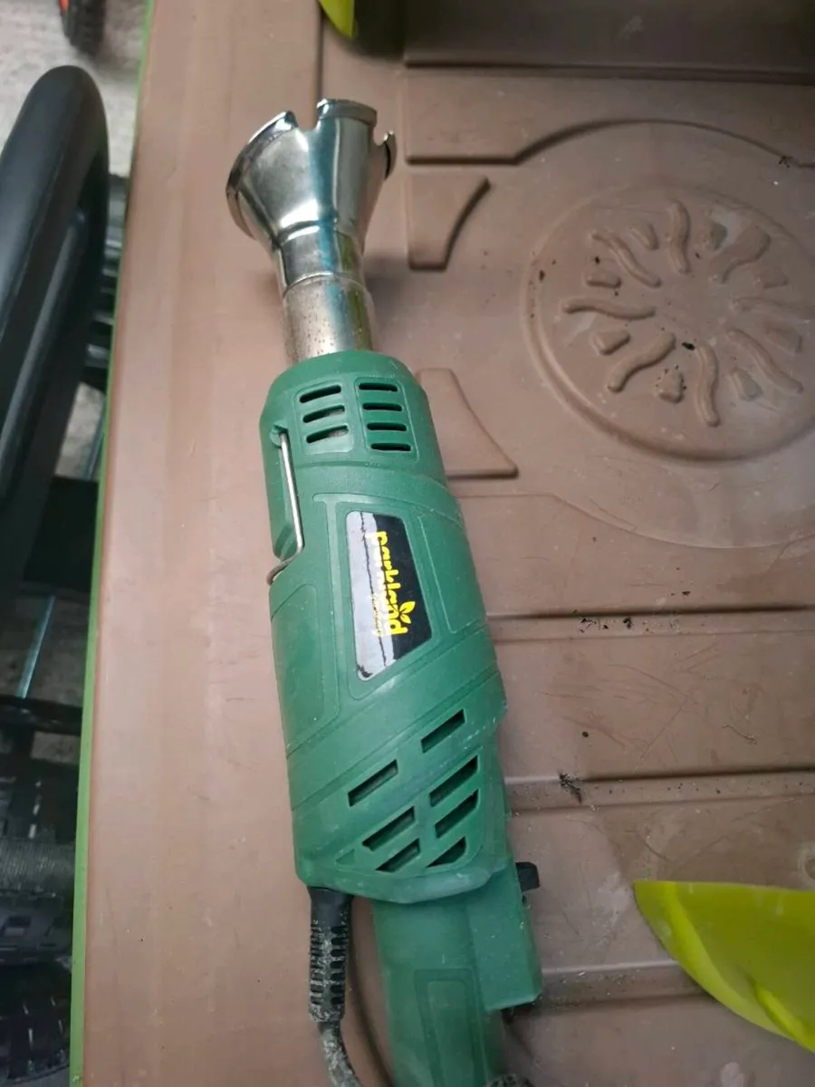 Toddler bike seat, car vacuum, weed burner - Image 1