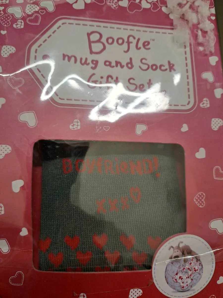 Boofle Absolutely Brilliant Boyfriend Mug Sock - Image 2