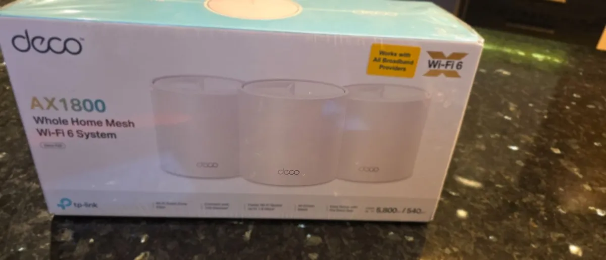 TP mesh home wifi boostdr system unopened - Image 2