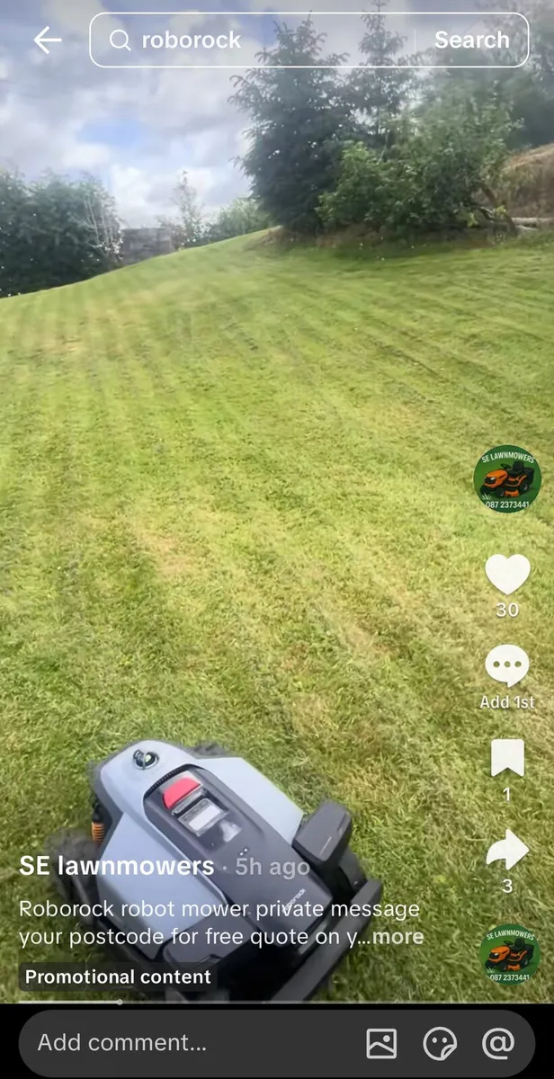 Robrock lawnmower - Image 4