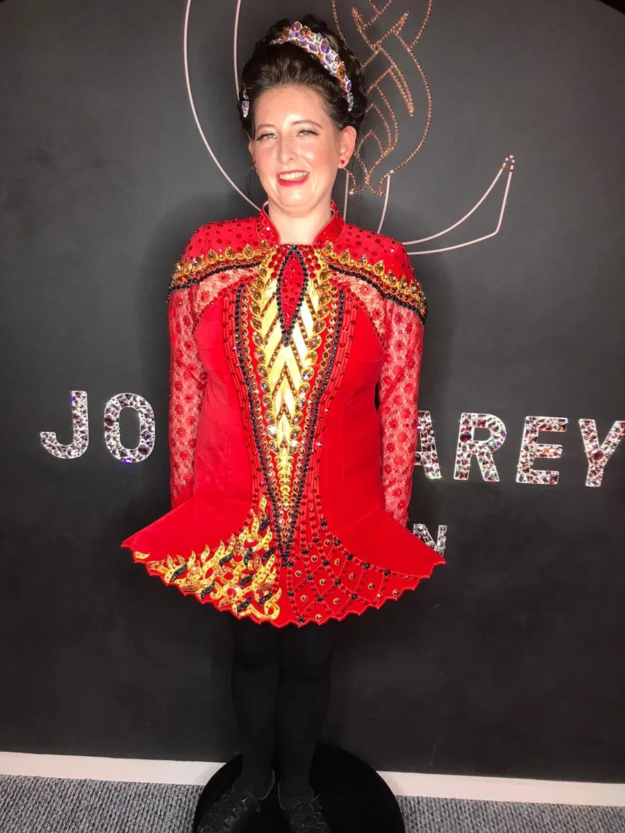 Stunning John Carey Irish Dance dress - Image 1