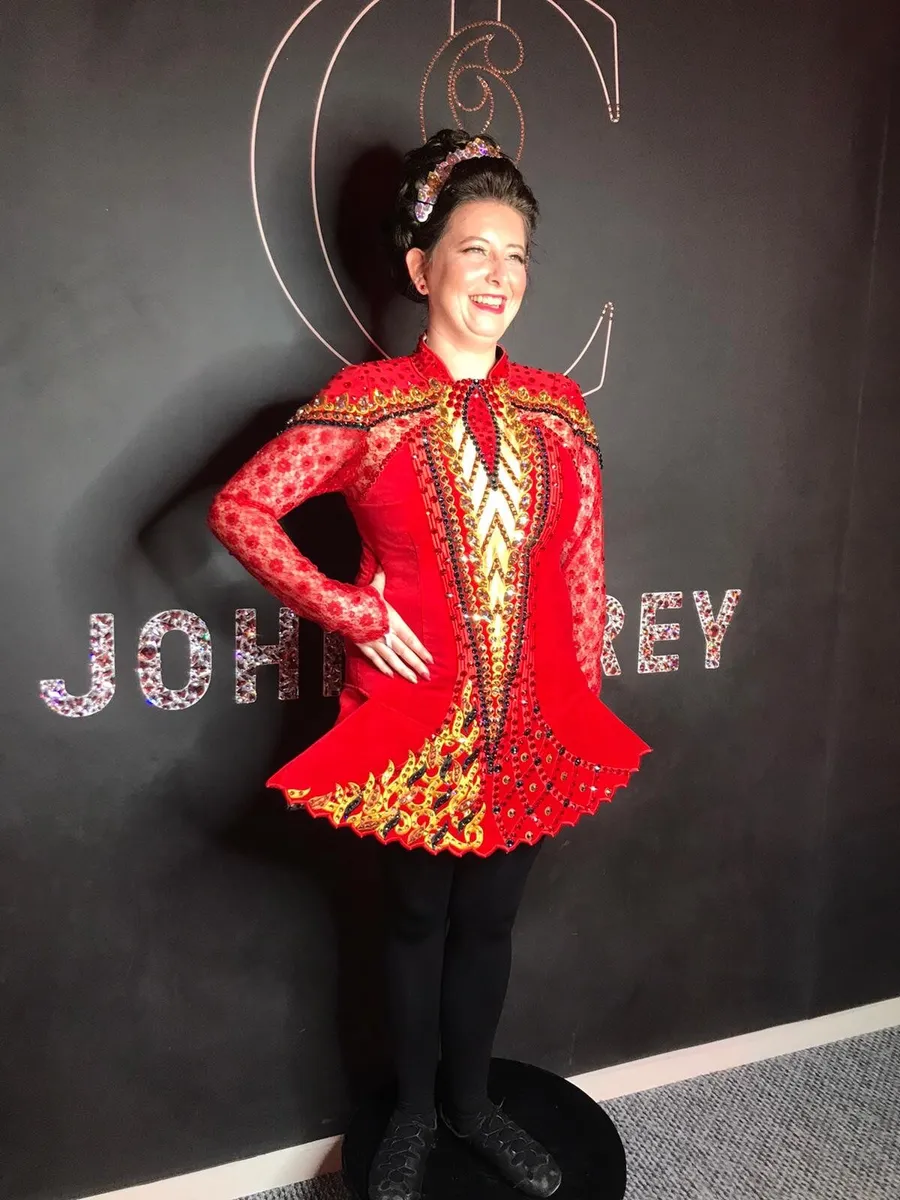 Stunning John Carey Irish Dance dress - Image 2