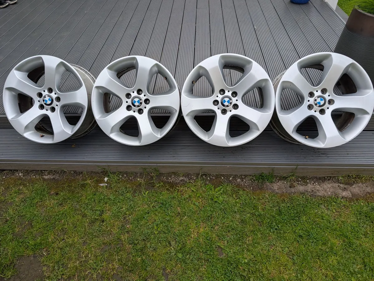 R19 5X120 BMW FAT 5S WHEELS ,TYRES, SPACERS - Image 2