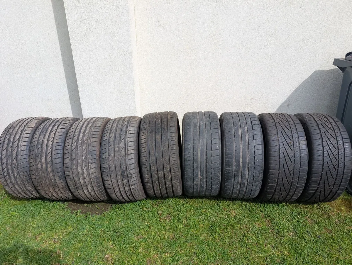 R19 5X120 BMW FAT 5S WHEELS ,TYRES, SPACERS - Image 4