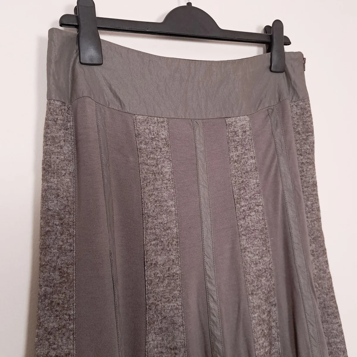 Kapalua Taupe Brown A-Line Midi Skirt 12UK/40EU - Image 4