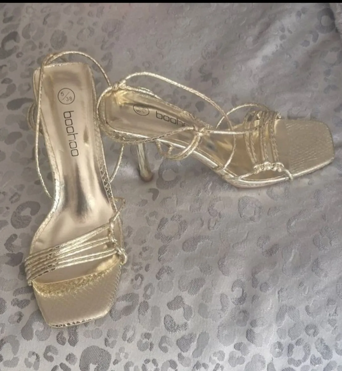 Gold Sandals