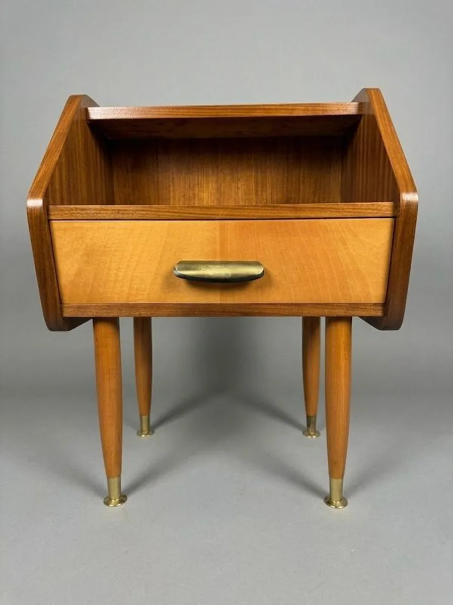 Stunning 1950s Italian Mid Century Nightstands - Image 4