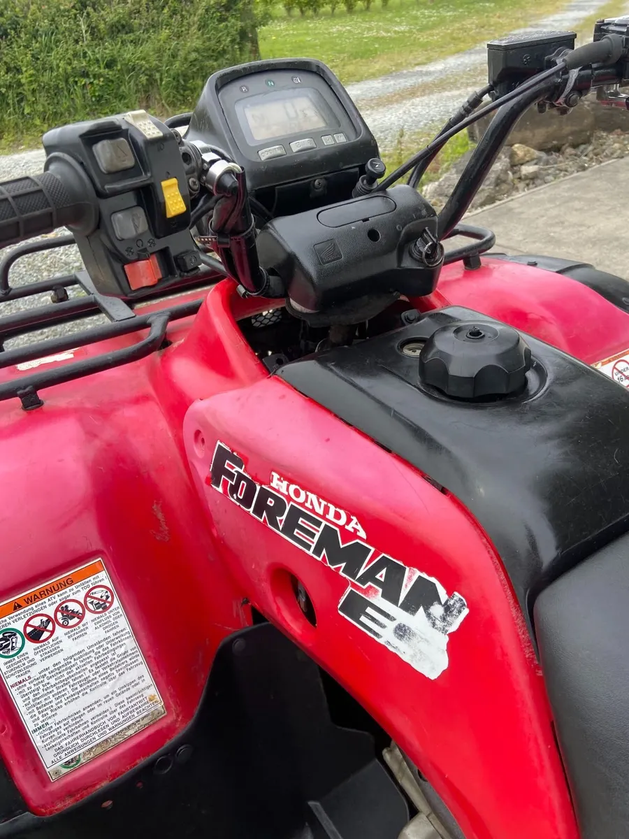 HONDA TRX 450 ES Foreman 4x4 - Image 4