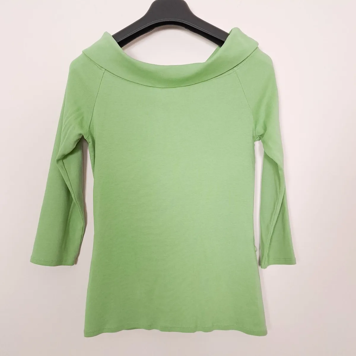 Monsoon Green Bardot Off-The-Shoulder Top 12UK - Image 4
