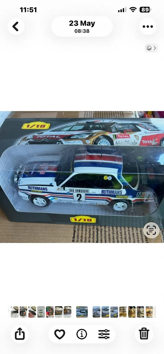 Ascona rothmans rally 1/18