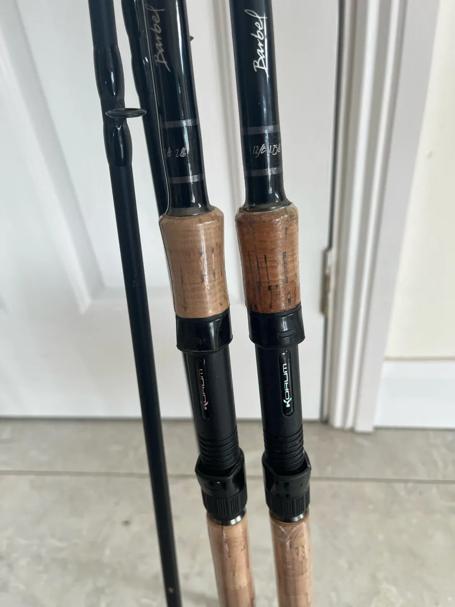 2 Korum Tench/Barbel rods - Image 1