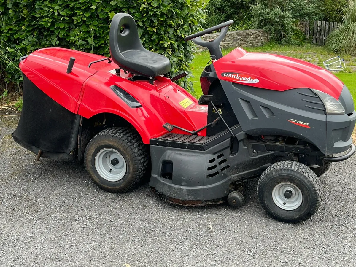 Castlegarden hydro 16/5HP ride on lawnmower - Image 1