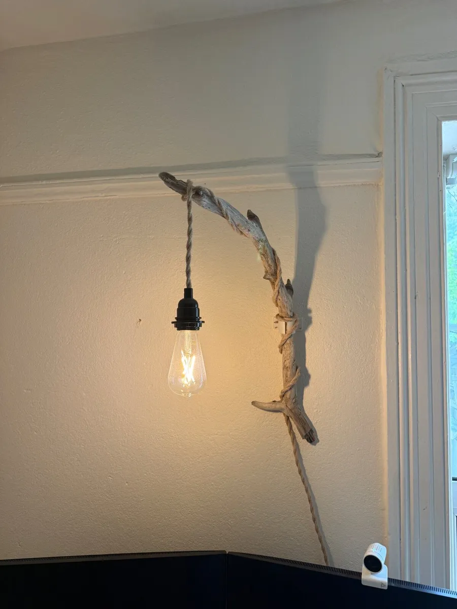 Wooden lamps. Smart bulbs - Image 4