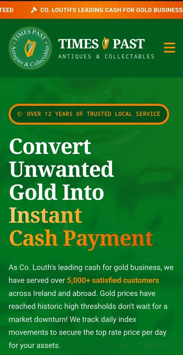 Cash For Gold Drogheda Co Louth Ireland - Image 1