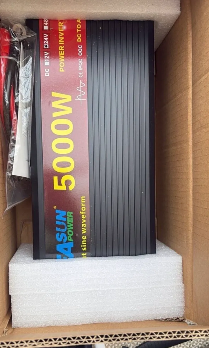 Power inverter 12v 5000w power pure sine - Image 1