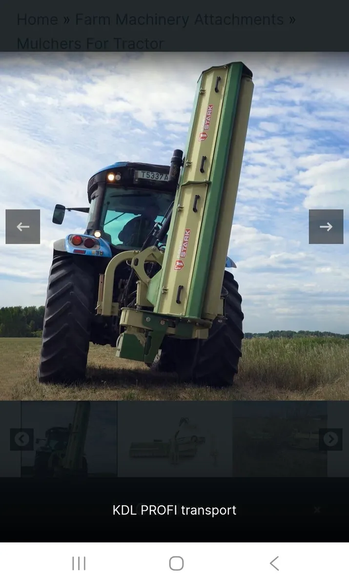 Tractor  and digger mulchers - Image 1