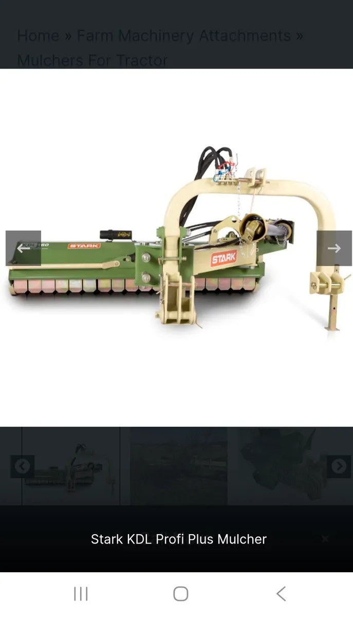 Tractor  and digger mulchers - Image 2